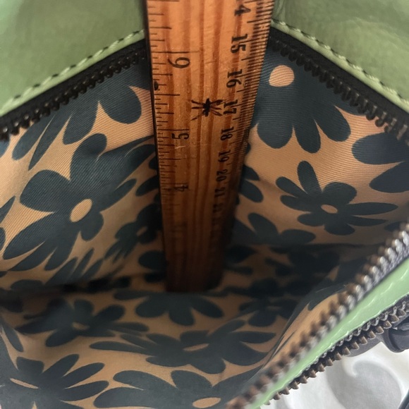 🥳👛HP👛🥳Leather Crossbody Bag W/Multi Pocket 3 Zip Shoulder Handbag 8.5x7 - Picture 5 of 13